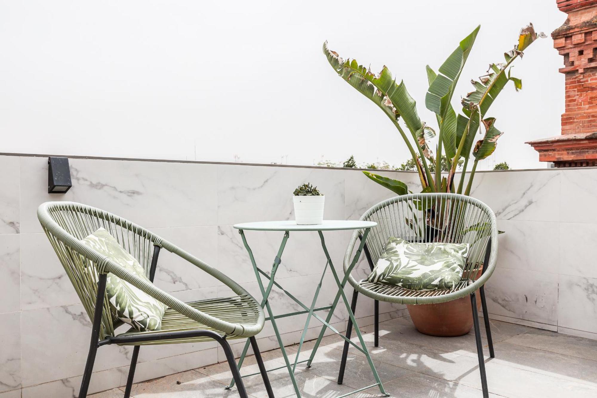 Fantástico ático 2 hab y gran terraza privada Apartamento Sevilha Exterior foto
