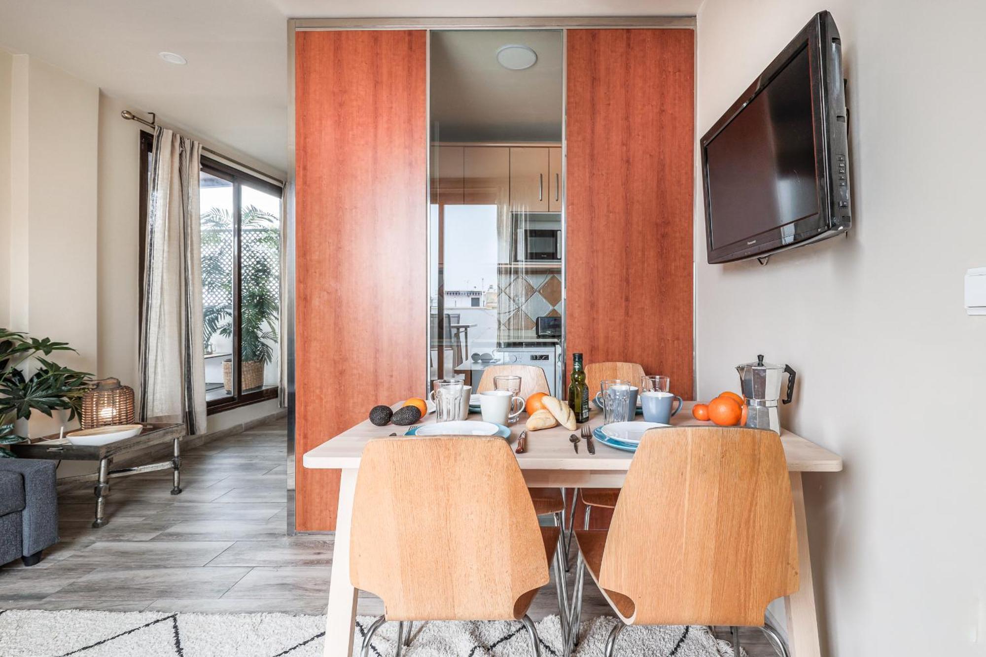 Fantástico ático 2 hab y gran terraza privada Apartamento Sevilha Exterior foto