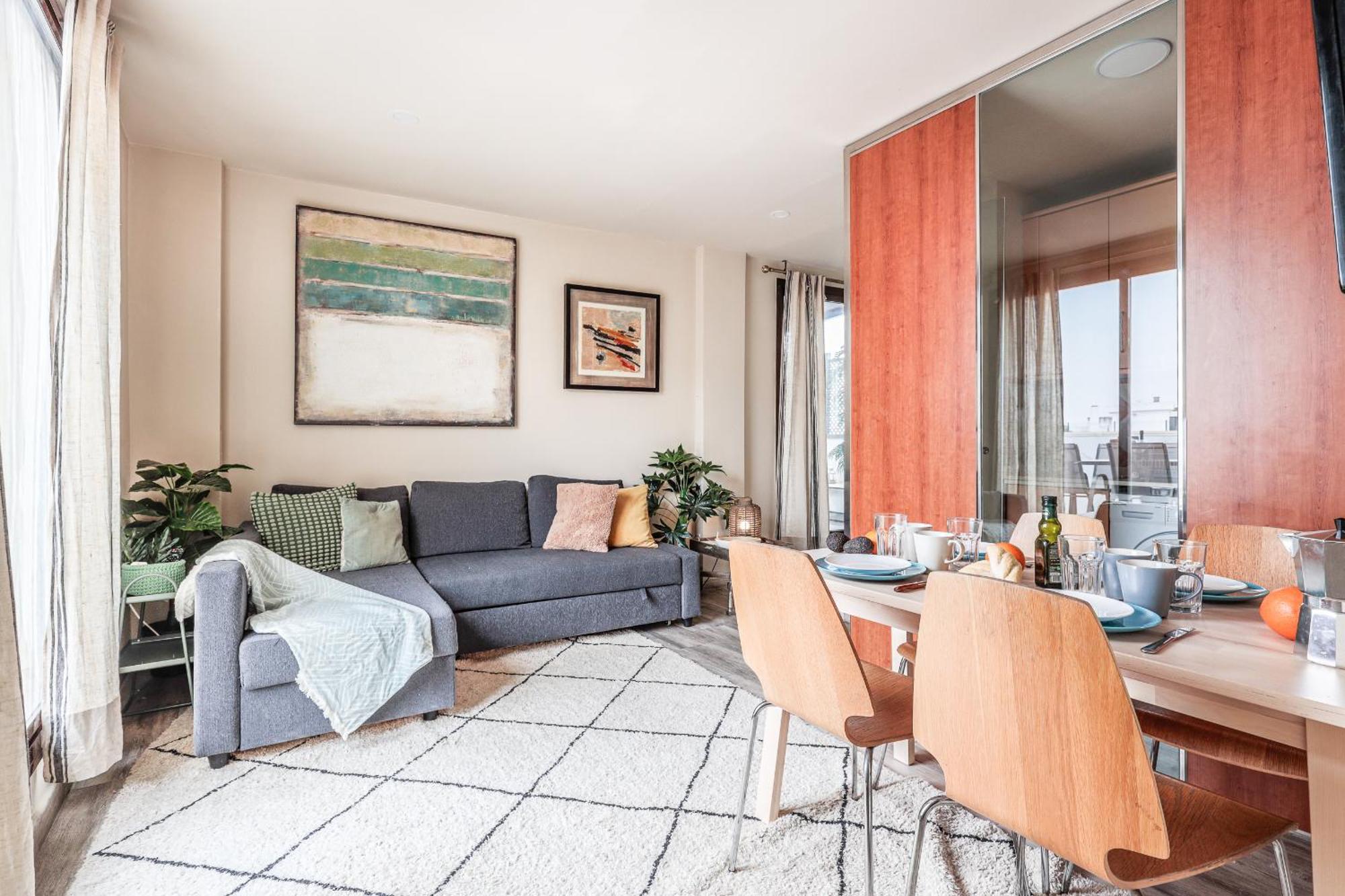 Fantástico ático 2 hab y gran terraza privada Apartamento Sevilha Exterior foto